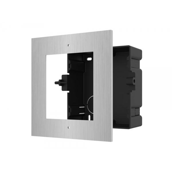Hikvision DS-KD-AFC1 - Modulaire intercom - Inbouwframe - Enkelvoudig - RVS