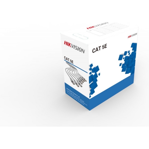 Hikvision DS-1LN5E-E/E UTP - CAT5E - Grijs - 305 méter Hikvision DS-1LN5E-E/E UTP - CAT5E - Grijs - 305 méter