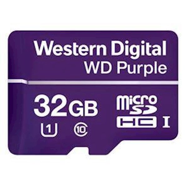 WD Purple 32GB microSD de supraveghere, WDD032G1P0C WD Purple 32GB microSD de supraveghere, WDD032G1P0C
