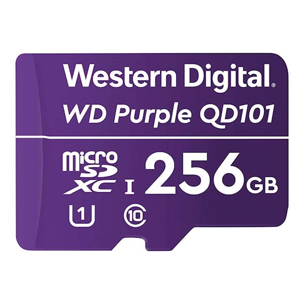 WD Purple 256GB microSD Surveillance, WDD256G1P0C WD Purple 256GB microSD Surveillance, WDD256G1P0C