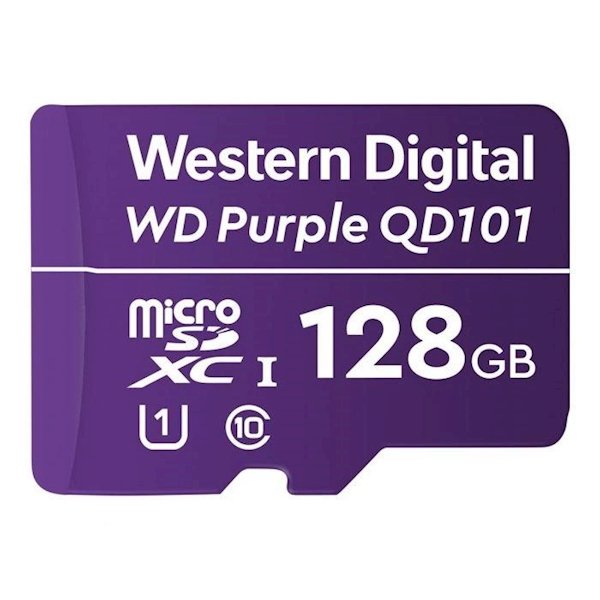 WD Purple 128GB microSD de supraveghere, WDD128G1P0C WD Purple 128GB microSD de supraveghere, WDD128G1P0C