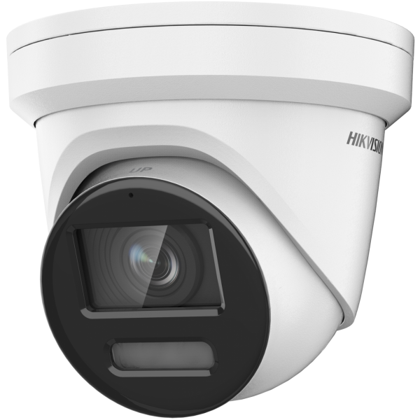 Hikvision DS-2CD2387G2-LU(C) - 8 megapixeles 4K - ColorVu - torony - hang - mikrofon - Wit Hikvision DS-2CD2387G2-LU(C) - 8 megapixeles 4K - ColorVu - torony - hang - mikrofon - Wit
