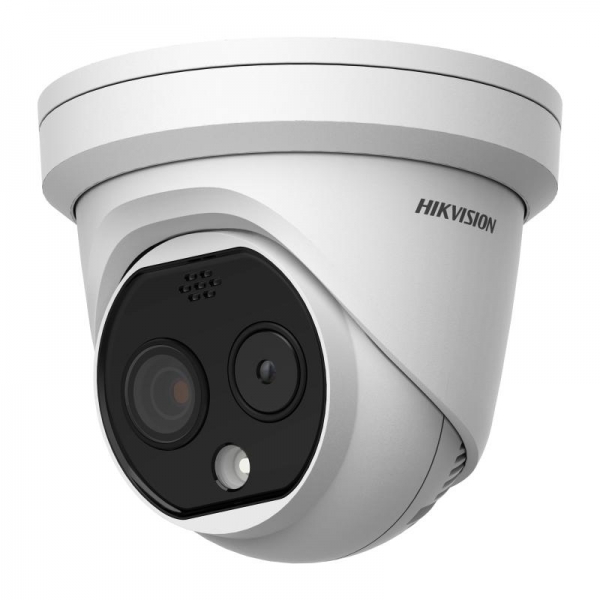 Hikvision DS-2TD1217-2/QA - Série Heatpro - DeepinView - Térmica - Torre - 4MP - Wit